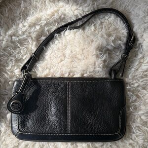 Dooney & Bourke Black Leather Shoulder Bag